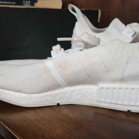 All-White Men's NMD Sneakers - Size 7 (2016 Release) - Picture 2 of 4